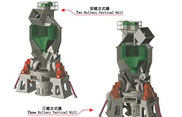 立式磨粉機平面結(jié)構(gòu)圖