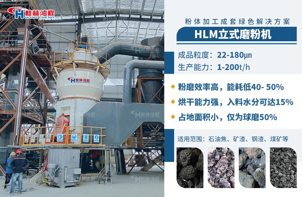 HLM立式磨粉機(jī)——礦渣微粉加工磨粉設(shè)備